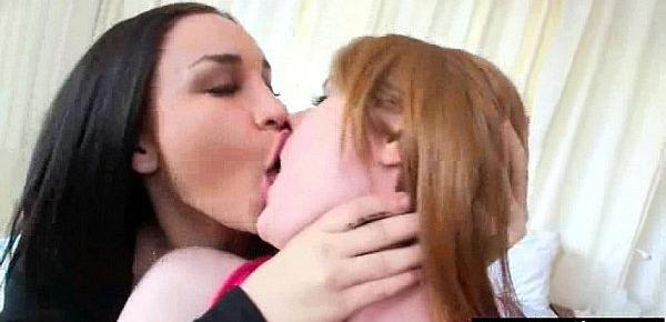  Nasty Lesbians (abbey&gabriella) Play Hard Punish Games On Cam Using Dildos clip-01